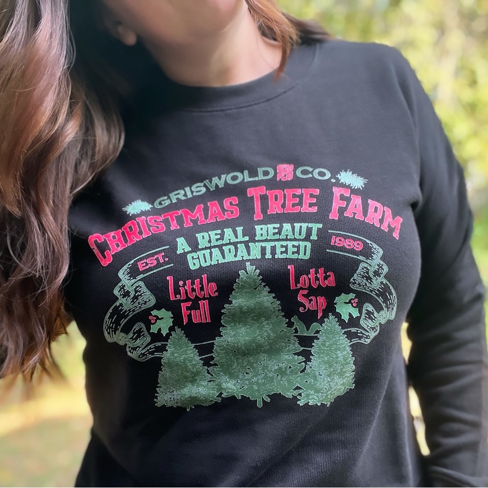 Griswold Christmas graphic sweater